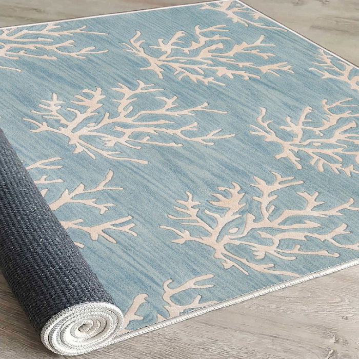 Conceptum Els1892 Alfombra de Terciopelo Multicolor 140x220 cm